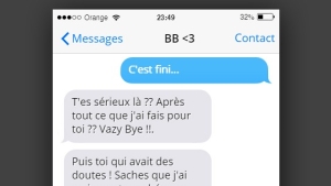 Illustration : "Les 12 pires façons de rompre par SMS"