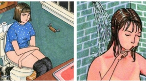 Illustration : "Le vrai quotidien des filles, résumé à travers 15 illustrations adorables..."