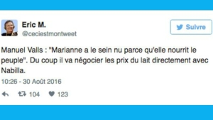 Illustration : "Les déclarations de Manuel Valls affolent les internautes ! À voir ces 35 réactions, ils ne manquent pas d'humour ! "