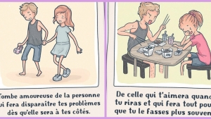 Illustration : "Comment reconnaître le vrai amour ? 14 images pour ne surtout pas se tromper..."