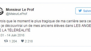 Illustration : "Vous connaissez Monsieur le Prof ? Son humour noir ne laisse pas indifférent ! Voici 26 de ses pépites..."