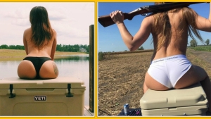 Image illustrant l'article #Yetibutt, en plus d'être la tendance qui fait fureur sur Instagram, c'est une publicité immense pour l'entreprise qui vend cette glacière !