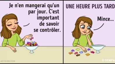 Illustration : 15 moments drôles de la vie d’une femme