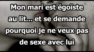 Illustration : "Ces couples nous témoignent toute la vérité sur la vie sexuelle de leur couple. 17 témoignages !"