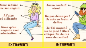 Illustration : "Extraverti Vs Introverti: 12 illustrations qui montrent comment les deux côtés perçoivent les choses..."