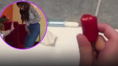 Illustration : "Frotter l'embout du tampon de sa copine avec un piment rouge. La mauvaise blague de ce mec énerve les internautes ! (Vidéo)"