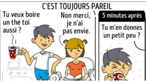 Illustration : "Comment résumer la vie de couple en 14 illustrations ?"