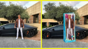 Illustration : "Cristiano a-t-il bien fait en s'affichant devant sa Lamborghini ? Personne n’est à l’abri d’un détournement de photo sur internet, pas même l’un des meilleurs footballeurs du monde."