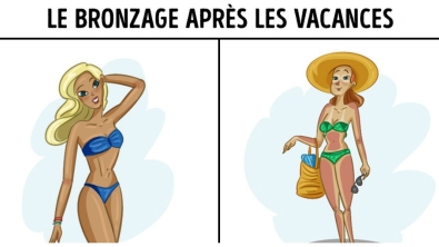 Illustration : "Si on se fie à ces 12 illustrations, il y a deux types de femmes ! Vous êtes de quel côté ?"