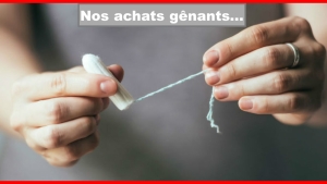 Illustration : "10 des achats qui embarrassent le plus les gens lorsqu'ils doivent faire des courses !"