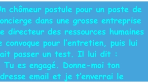 Illustration : "Lors d'un entretien, cet homme se voit refuser un job de concierge pour un détail qui va changer sa vie !"