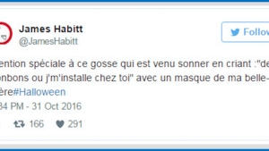 Illustration : "Top 15 des meilleurs tweets de cette année au sujet d'Halloween !"