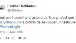 Illustration : " Êtes-vous d'accord avec ces 22 réactions suite à la victoire de Donald Trump ? Pour ou contre ?"