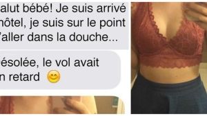 Image illustrant l'article Elle envoie des photos coquines à son mec pendant son "voyage d'affaire"... Mais ça met fin à leur relation !