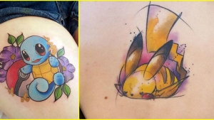 Illustration : "Pour lequel de ces 20 tatouages Pokemon utiliseriez-vous une Master Ball ?"