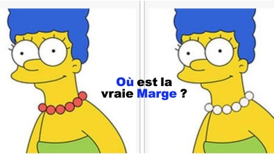 Illustration : "1 personne sur 4 arrive à 20/20 ! OK, vous connaissez les Simpson, mais avez-vous le souci du détail ?"