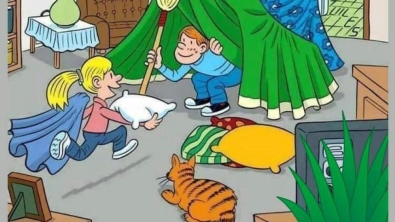 Illustration : "2 personnes sur 5 ne trouvent pas les 4 mots cachés sur cette image en moins de 2 minutes ! Et vous ?"