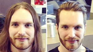 Image illustrant l'article Ces 17 photos prouvent qu'un simple changement de coiffure rend un homme incroyablement élégant! 