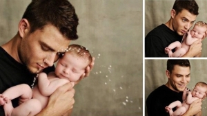 Illustration : "20 photos de papas heureux de passer un moment avec leur bébé..."