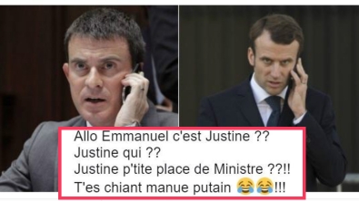 Illustration : "En marche" Vers Le Fou Rire, Valls Rejoint Macron Et Le Web S'amuse...