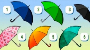 Illustration : "Test de personnalité : le parapluie que vous choisirez révèlera quelques secrets sur votre personnalité"